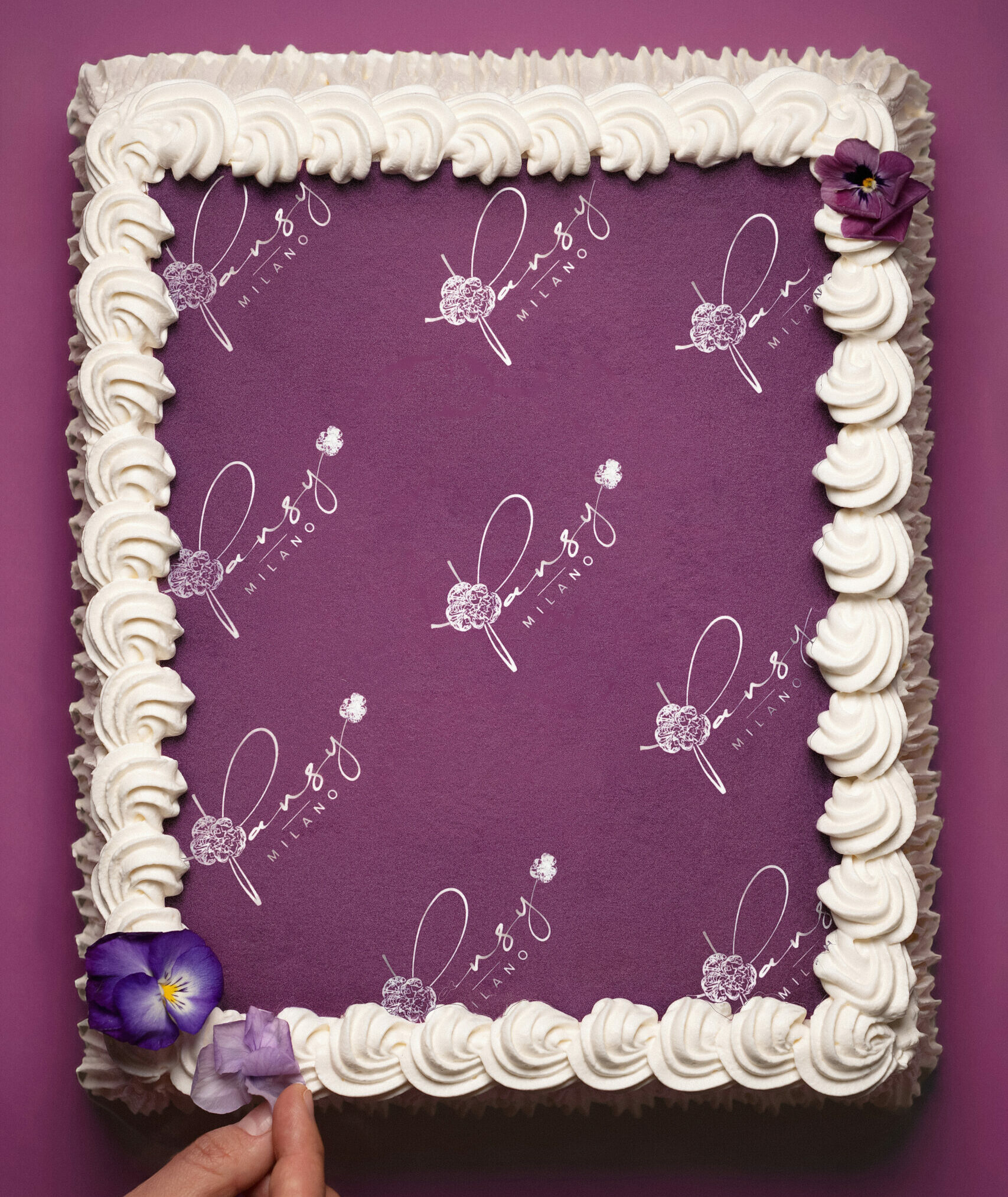 Chantilly con stampa